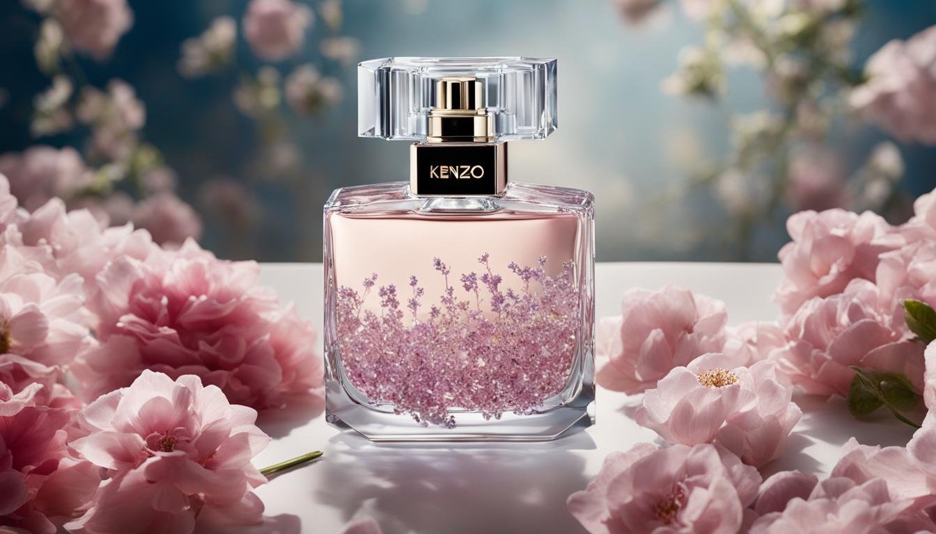 Kenzo perfume bottle