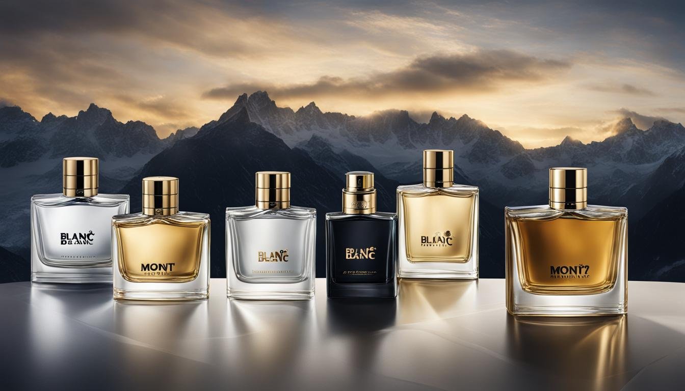 Mont Blanc fragrance collection
