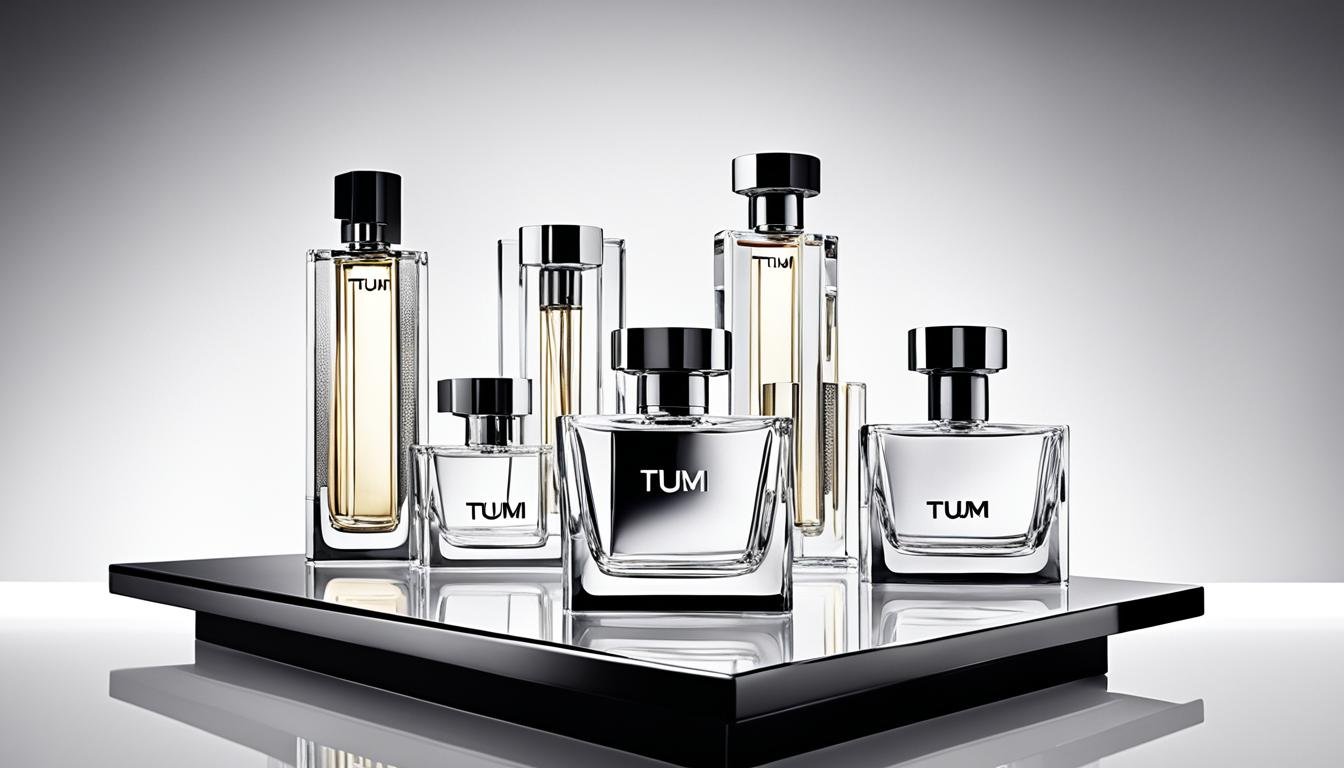 Tumi perfume bottles